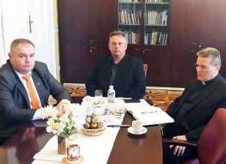 Érseki audiencián a HMDK vezetői