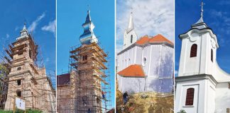 Folytatódnak templomaink nagyszabású felújításai