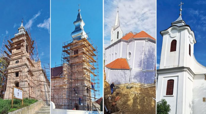 Folytatódnak templomaink nagyszabású felújításai