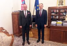 Parlamenti képviselőnk Gordan Grlić Radman külügyminiszterrel tárgyalt