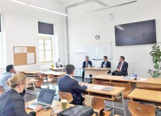 A Magyar Diplomáciai Akadémián tartott előadást Jankovics Róbert