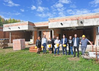 Szentlászló, Kórógy: kiváló ütemben halad az új magyar óvodák építése