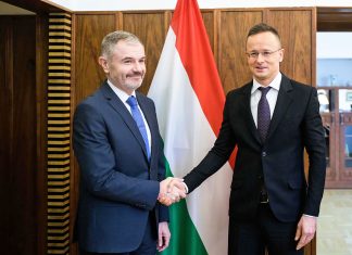 Zágráb: A HMDK vezetőivel tárgyalt Szijjártó Péter magyar külgazdasági és külügyminiszter